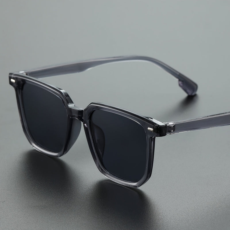 Heren Zonnebril - Vierkant Frame - Duurzaam en Lichtgewicht