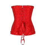 Dames Kanten Korset - Strapless & Elegant Design
