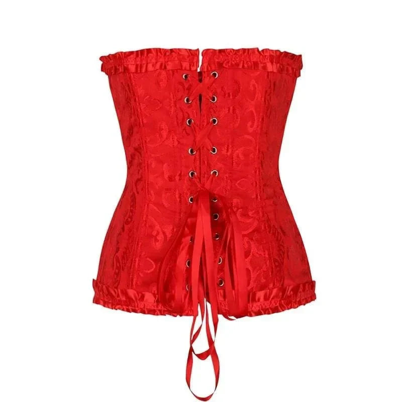 Dames Kanten Korset - Strapless & Elegant Design