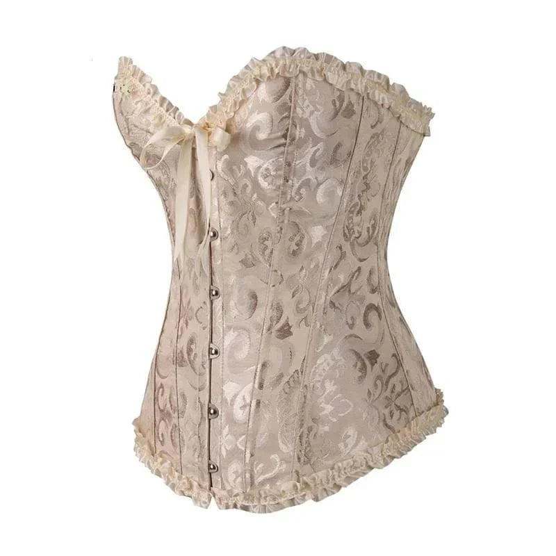Dames Kanten Korset - Strapless & Elegant Design