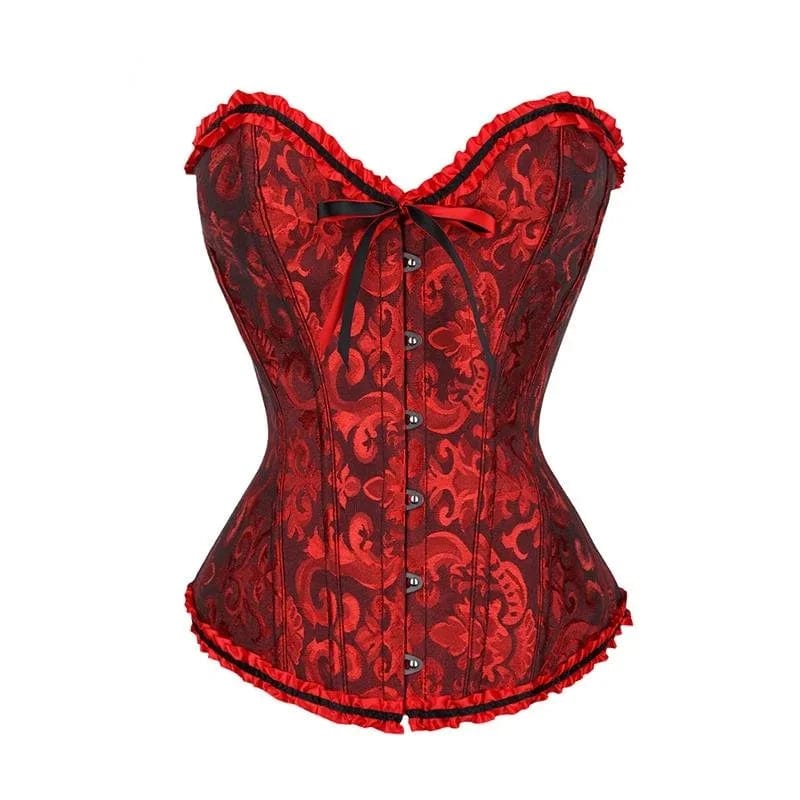 Dames Kanten Korset - Strapless & Elegant Design