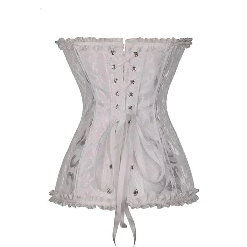 Dames Kanten Korset - Strapless & Elegant Design