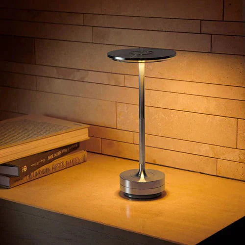 Draadloze USB Oplaadbare Design Tafellamp - GlowBeam
