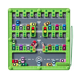 Peuter Parking Maze - Leer en Speel Met Letters