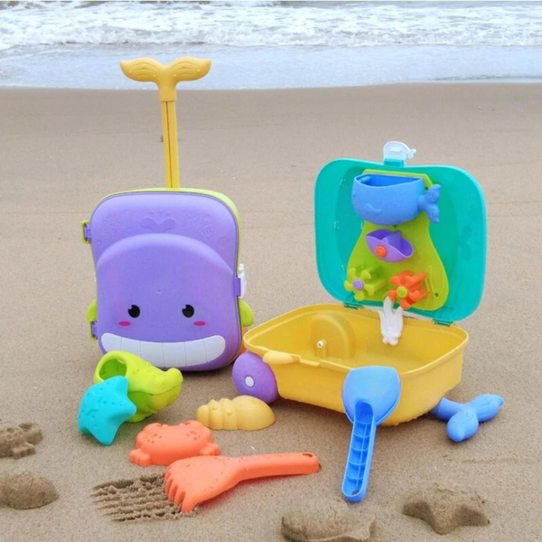 Dierenavontuur Strandtrolley - Speelplezier voor Kleine Ontdekkers