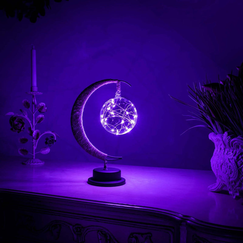 Betoverde Maanslamp – Zachte LED Maanlicht voor een Dromerige Sfeer