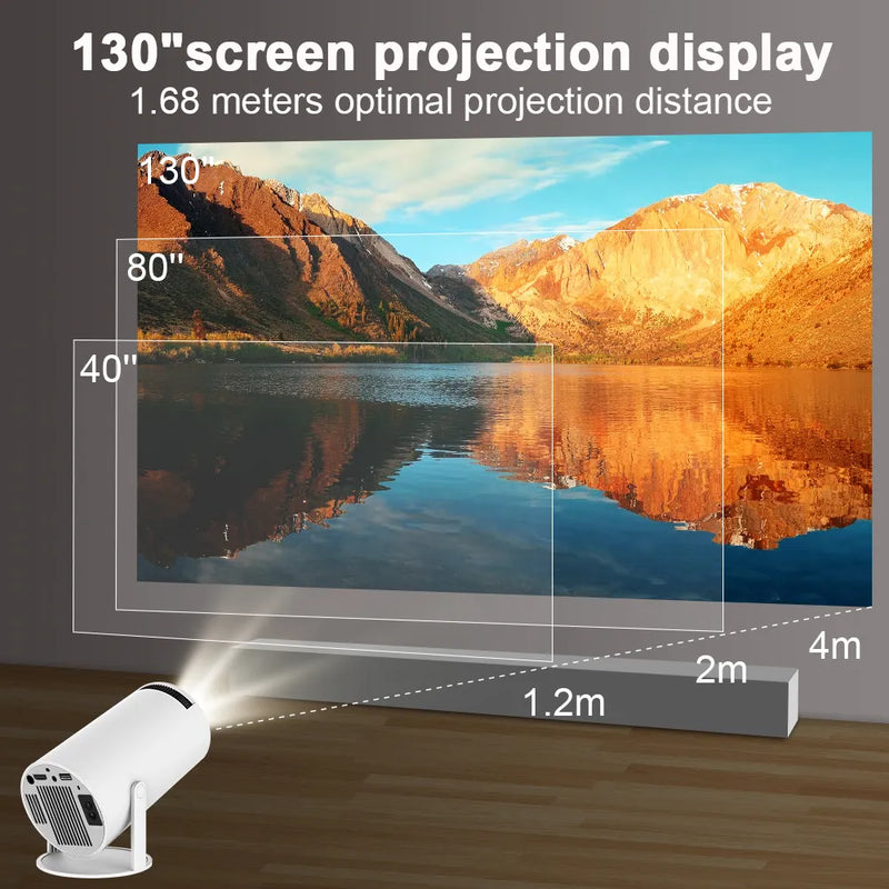 HomeVision Projector - Ultra HD | Compact & Draagbaar