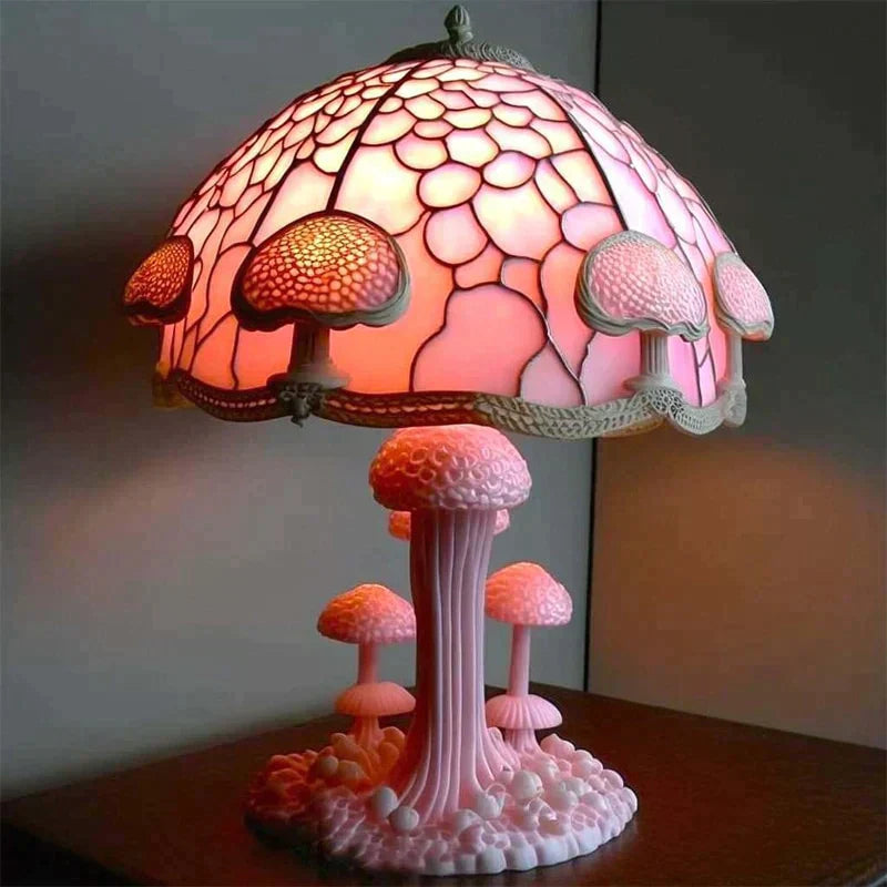 AuraLume Lamp - Betoverend Glas Ontwerp | Magische Sfeer