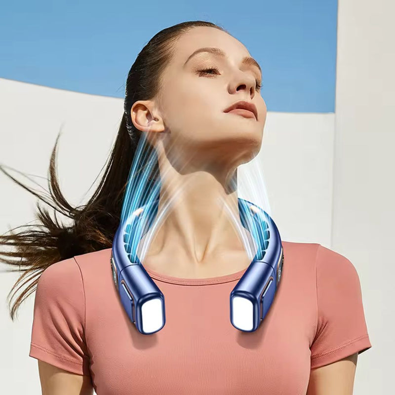 Froza – 360° Koelende Digitale Nekventilator