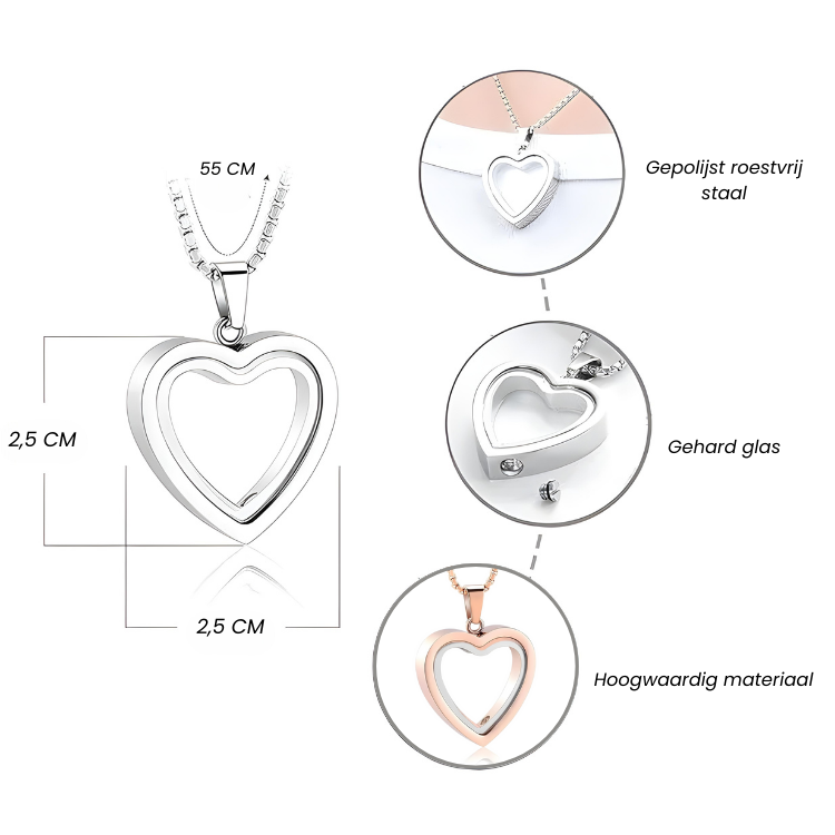 Eternal Love Pendant – Tijdloze Elegantie en Luxe