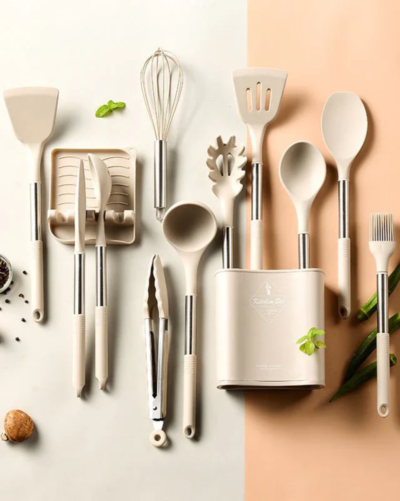 13-delige Nordic Silicone Keukengerei Set