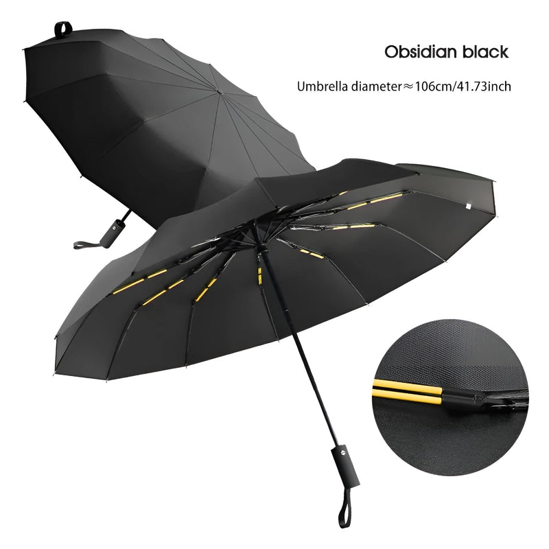 Duurzame paraplu met UV-bescherming – StormShield