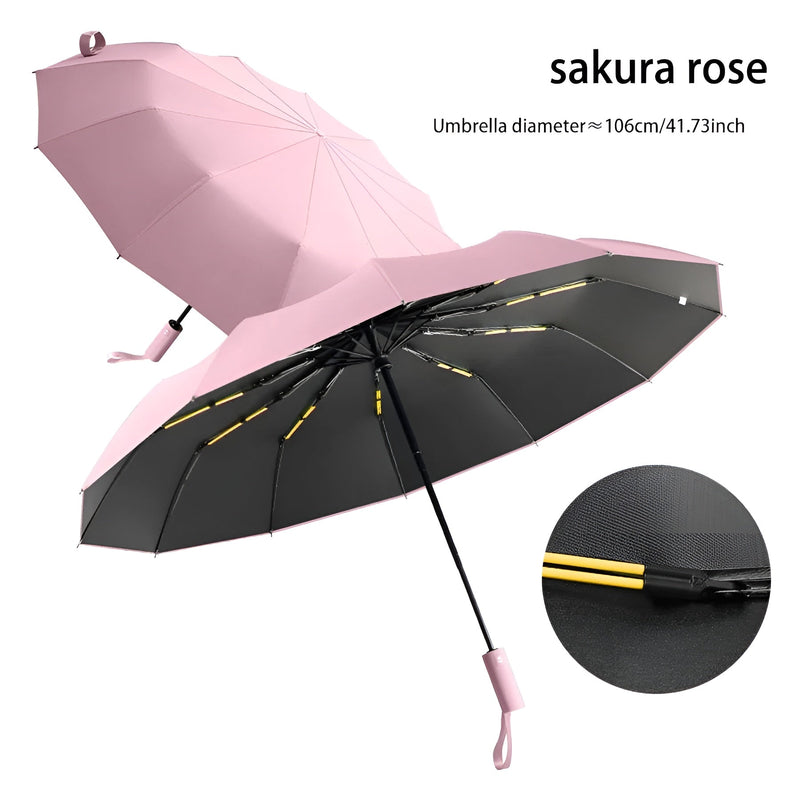 Duurzame paraplu met UV-bescherming – StormShield