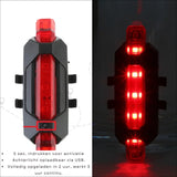 VoltBeam USB Fietslicht Set – Veiligheid en Gemak met Oplaadbare Batterijen