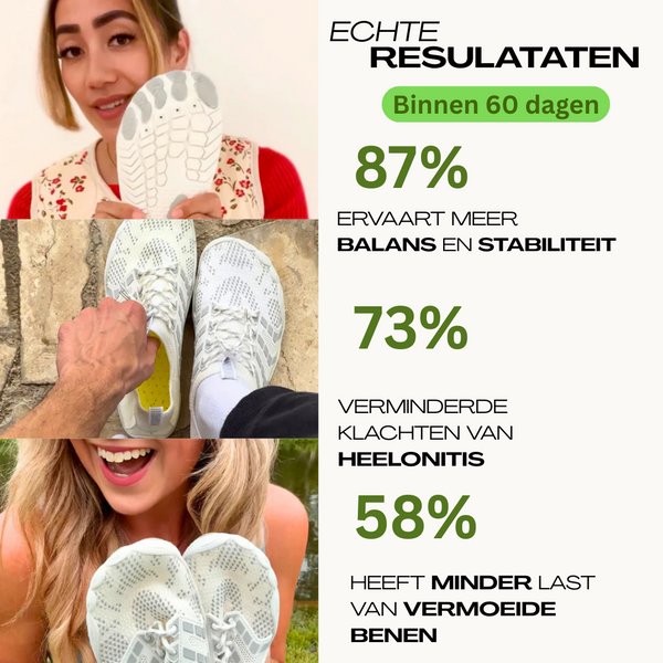Flowstep Gevoerde Schoenen | Barefoot schoenen | Extra zachte barefoot schoenen met demping