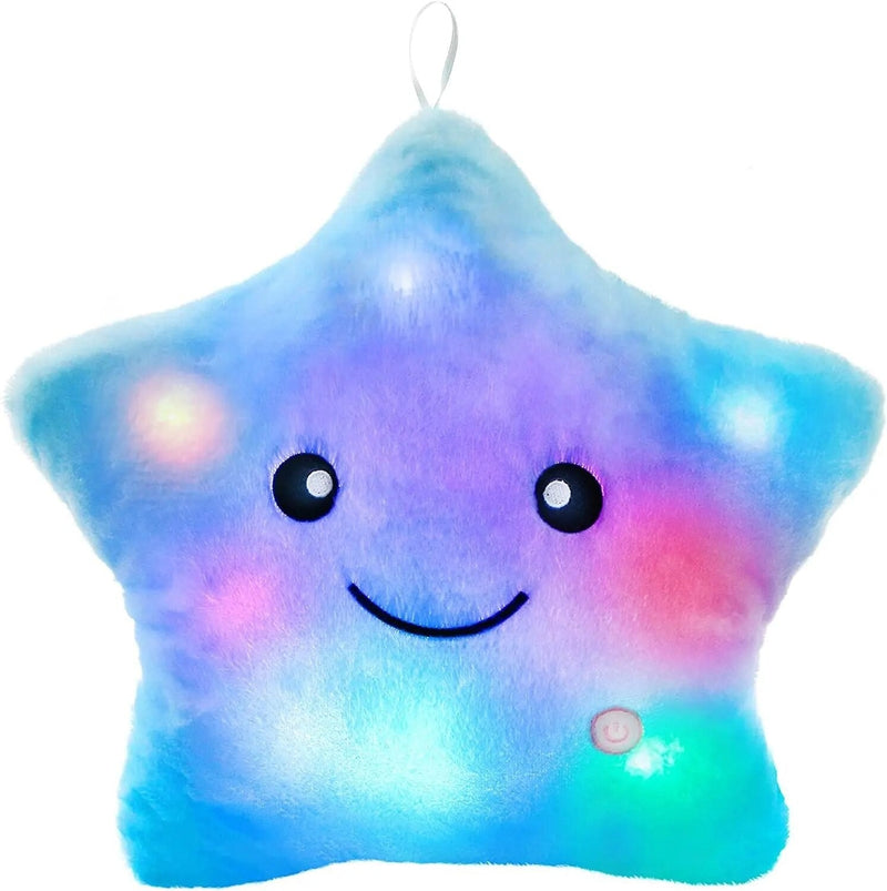 StarryCuddle | Duik in een knus gelukzalig gevoel met een zachte lichtgevende knuffel!