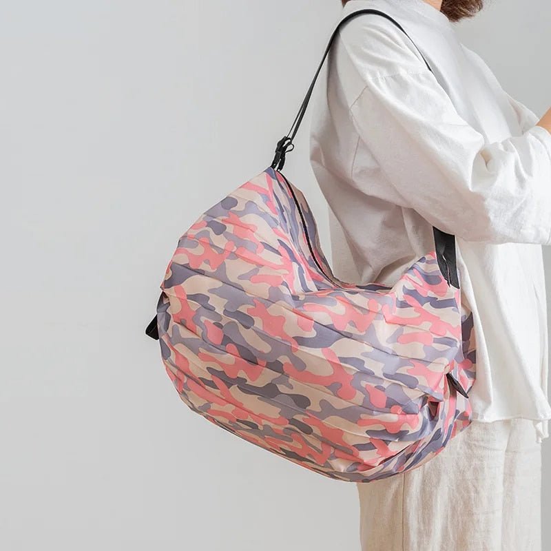 CarryAll | Omarm milieuvriendelijk leven met deze herbruikbare opvouwbare boodschappentas!