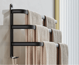 Badkamer Opbergplank - FlexRack Wandgemonteerd Handdoekhouder
