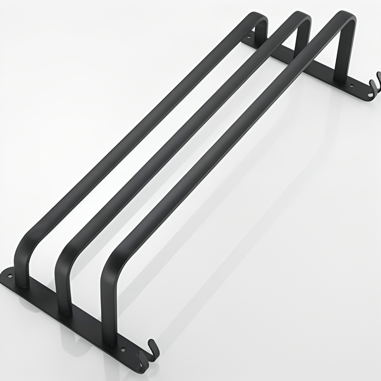 Badkamer Opbergplank - FlexRack Wandgemonteerd Handdoekhouder