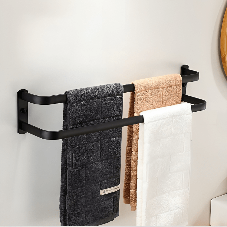 Badkamer Opbergplank - FlexRack Wandgemonteerd Handdoekhouder