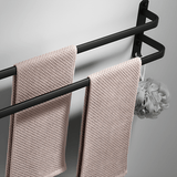Badkamer Opbergplank - FlexRack Wandgemonteerd Handdoekhouder