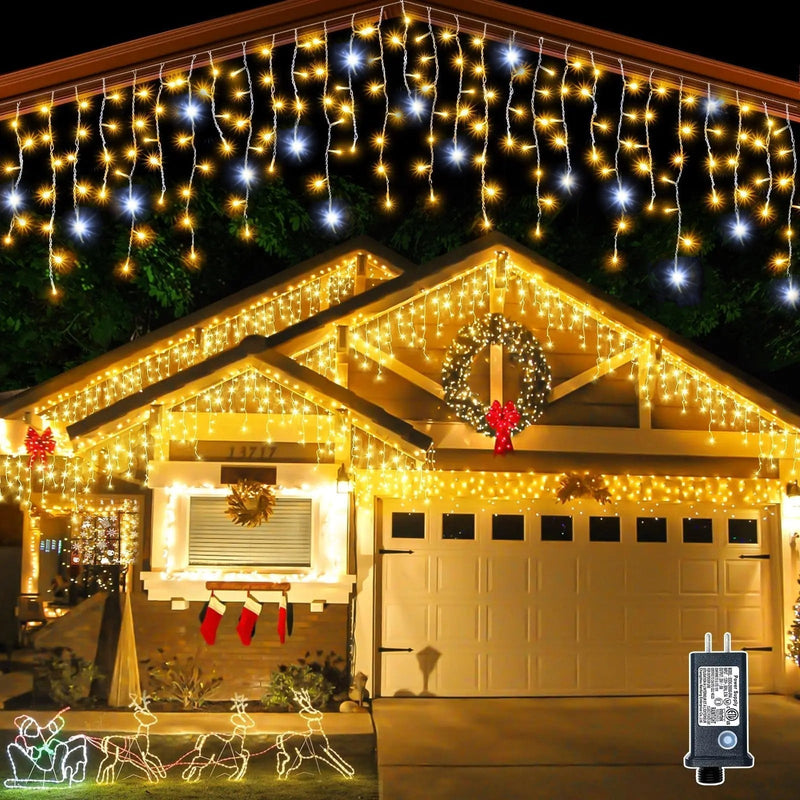 GlowCurtain Buitenverlichting - Feestverlichting voor Tuindecoratie