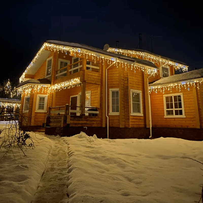 GlowCurtain Buitenverlichting - Feestverlichting voor Tuindecoratie