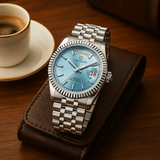 Luxe Heren Automatische Horloge – RVS, zelfopwindend, kalenderfunctie – Stijl voor elke gelegenheid