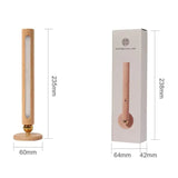 Aura Houten Wandlamp - Voor Sfeervolle Flexibele Verlichting