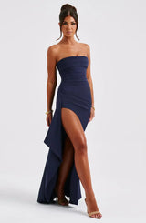 Comfortabele Maxi Jurk Off-shoulders