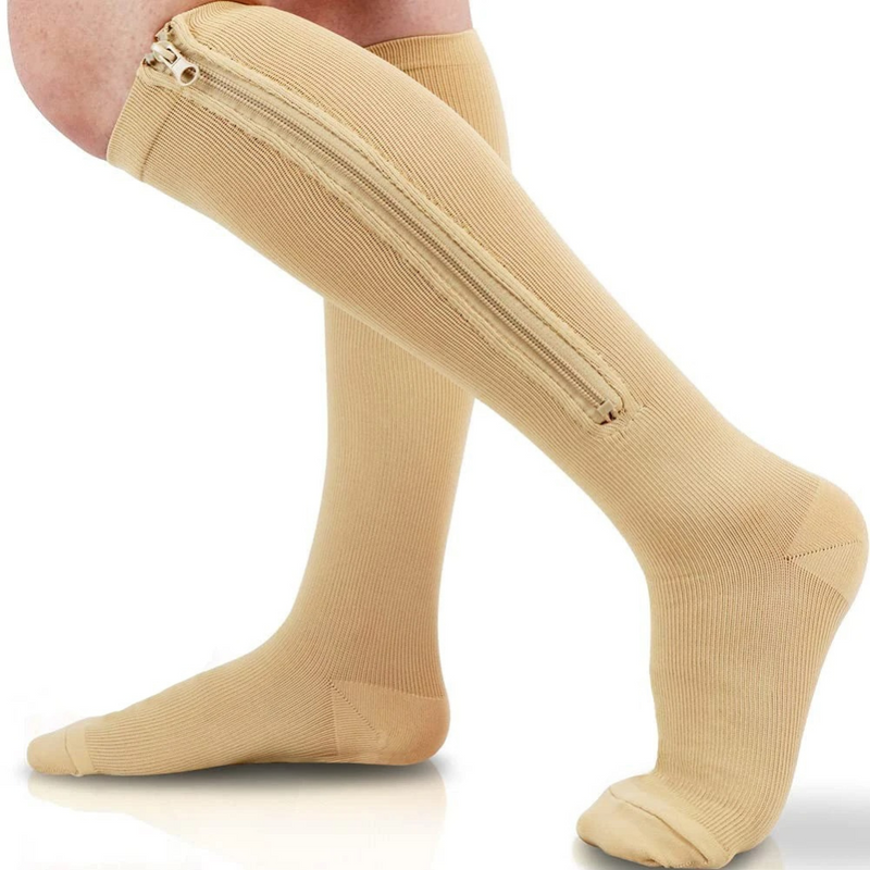 Compressiekousen 2.0 Met Rits | Verbeterd Comfort