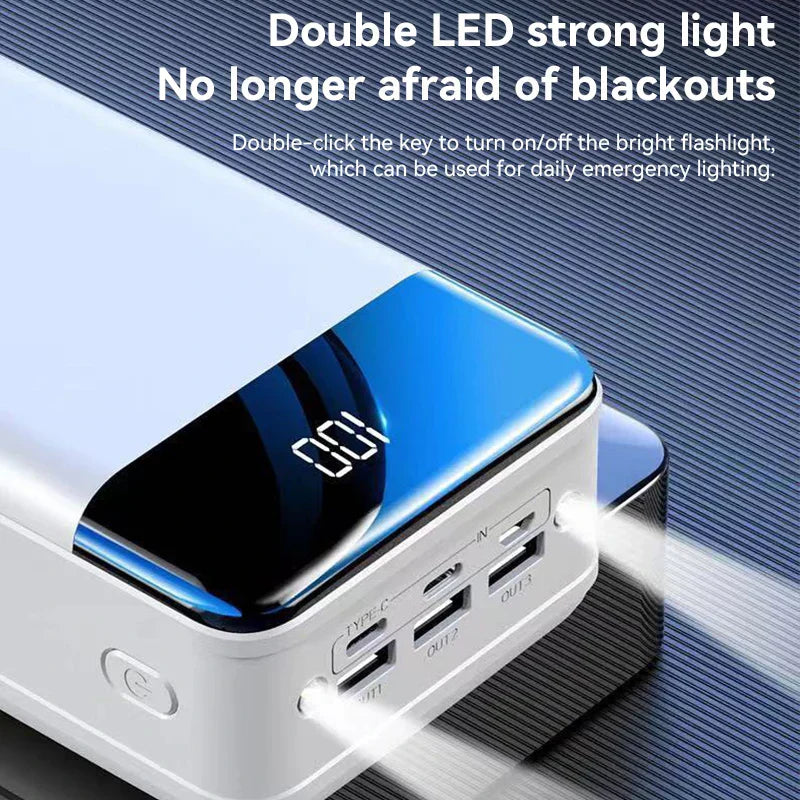 30.000mAh Power Bank - Super Snelle Opladen